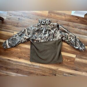 Drake waterfowl 1/4 zip pullover size boy 12